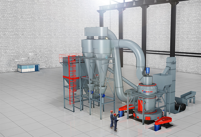 HC纵摆式磨粉机设备成套设备组成